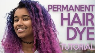 BRIGHT Hair Dye Tutorial Using PERMANENT Dyes  Clairol Professional FLARE Me Hair Dye Tutorial [upl. by Lindon]