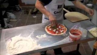 first pizza at pupatella with forno napoletano [upl. by Hsemin]