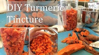 DIY Turmeric Tincture in ACV For Inflammation and More Herb Demo by AutumnsHarvestTV [upl. by Thorn]