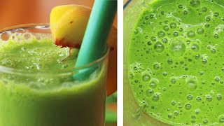 4 Green Smoothie Recipes That Actually Taste Great  Weight Loss Smoothies [upl. by Imalda941]