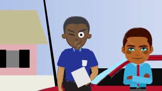 GBANA PEKIN NEW LIBERIAN ANIMATION COMEDY CHEERFUL GIVER [upl. by Anaylil]