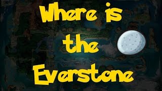 Where Is The Everstone Pokemon Alpha SapphireOmega Ruby [upl. by Llewop]