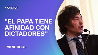 Javier Milei atacó al papa Francisco [upl. by Vasya959]