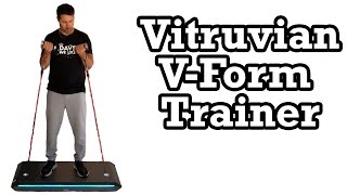 Vitruvian VForm Trainer Setup Review Workout Exercise Fitness Eccentric Training Gym Strength [upl. by Meuse718]