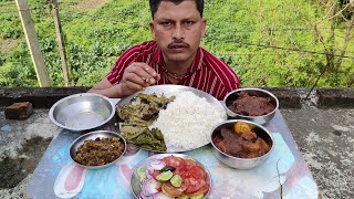 বসন্তের দুপুরে নিজের বাড়ির ছাদে আবার সেই পুরোনো ছন্দে  Shankar Mach  Chicken  Lau  Shukto [upl. by Nnylatsyrc]