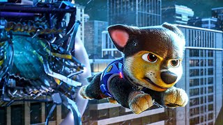 Chase heroicly saves Ryder  PAW Patrol The Movie  CLIP [upl. by Chute]