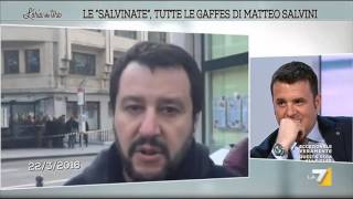 Le salvinate tutte le gaffes di Matteo Salvini [upl. by Allicserp]