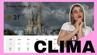 Como es el CLIMA en ORLANDO [upl. by Monty214]