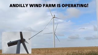 Andilly wind farm is operating [upl. by Reivad311]