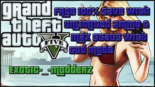 Grand Theft Auto V ❂100 Save With God Mode Unimited Ammo And Unlimited Money XBOX 360❂ [upl. by Andriana]