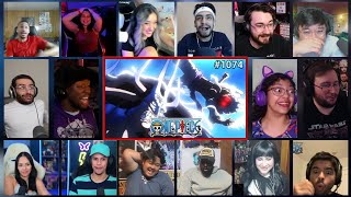 LUFFY VS KAIDO EPIC FIGHT 🔥One Piece Episode 1074 Reaction Mashup [upl. by Huckaby654]