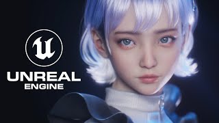 Unreal Engine 5 SemiReal Virtual Human Demo [upl. by Cuttie473]