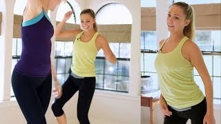 Fun Beginners Dance Workout For Weight Loss  At Home Cardio Exercise Dance Routine [upl. by Anoirtac]