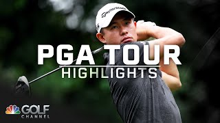 Zozo Championship Round 1  PGA Tour Highlights  Golf Channel [upl. by Ayet519]