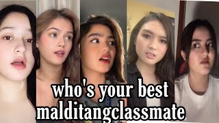 Francine Diaz Maris racal Cassy legaspi Andrea brillantes Jillian ward malditang classmate [upl. by Kolva]