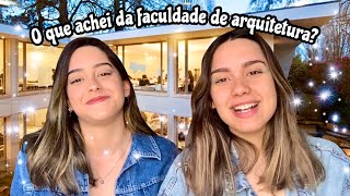 COMO É A FACULDADE DE ARQUITETURA EM PORTUGAL  feat Isa [upl. by Carita435]