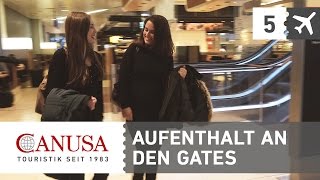 CANUSA erklärt Aufenthalt am Flughafen nach dem SecurityCheck  CANUSA [upl. by Eart294]