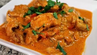 Easy Chicken paprika Recipe  Quick chicken Recipe Perfect Meal [upl. by Corder]