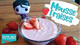 Mousse aux fraises hyper rapide 🍓 [upl. by Schober971]