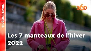 Les 7 tendances de manteaux et vestes qui vont réchauffer l’hiver 2022 [upl. by Araiet]