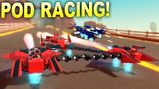 Who Can Build The Best BATTLE POD RACER [upl. by Bradleigh]