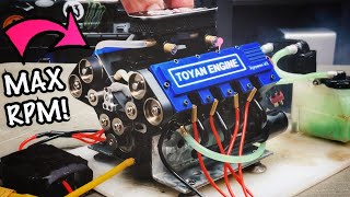 YOU HAVE TO HEAR THIS V8 ENGINE  NEW TOYAN XPOWER [upl. by Ydnew]