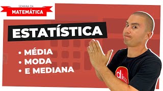 ESTATÍSTICA  Média  Moda  Mediana I Desvio Padrão [upl. by Porte]