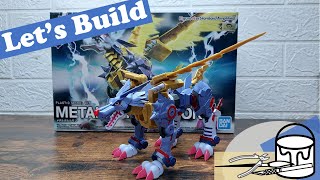 Build UpBandai FigureRise Standard Amplified MetalGarurumon [upl. by Kathlene820]