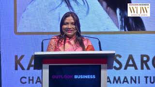 Outlook Business  WoW 2019 Mumbai  Kalpana Saroj [upl. by Carlita]