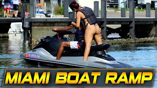 DANGEROUS Incidents at the Miami Boat Ramp  Boat Zone [upl. by Athalia472]