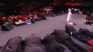 Benny Hinn bows before God 1 [upl. by Etiragram]