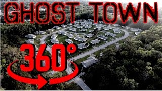 HAUNTED GHOST TOWN IN 360 VR 3AM Challenge  OmarGoshTV [upl. by Karlens]