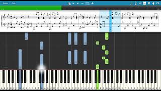 Besoin damour France Gall  Tuto Piano  Partition [upl. by Akemit193]