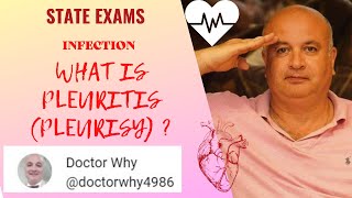 What is Pleuritis Pleurisy How to Answer Exam Questions [upl. by Cozza]