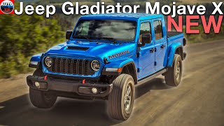 All NEW 2024 Jeep Gladiator Mojave X  REVIEW interior exterior [upl. by Suirtimid302]