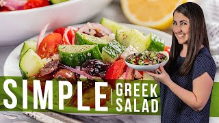 Simple Greek Salad [upl. by Nila]