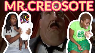 Try Not To Laugh  Monty Python  MrCreosote Full version  BEST REACTION [upl. by Aitnas706]