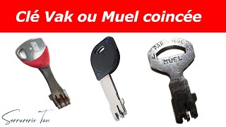 TUTO comment enlever une clé vak ou muel coincée [upl. by Noraed]