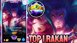 WILD RIFT RAKAN  TOP 1 RAKAN GAMEPLAY  EX SOVEREIGN RANKED [upl. by Beitz]