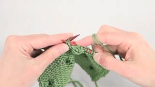 How to Knit a Bobble Stitch mb [upl. by Wilber]