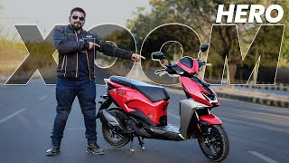 2023 Hero XOOM Walkaround amp First Ride Review⚡Best 110cc Scooter Under Rs70K [upl. by Jeffries]