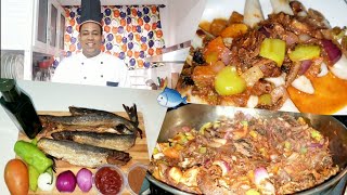 COMO HACER ARENQUE GUISADO DOMINICANO 🐟 RECETA DE ARENQUE [upl. by Bubb]