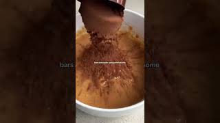 No Bake Caramel Brownie Bars 😍 comment shorts chocolateoats [upl. by Lucio]