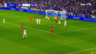 Dani Olmo Goal vs France Jules Koundé Own Goal France vs Spain Highlights Euro 2024 [upl. by Poler625]