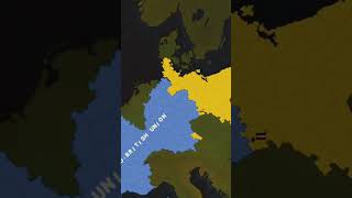 FrancoBritish Union vs German Empire Age of History II ageofhistory shorts viralshort [upl. by Tatiania]