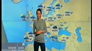 Polsat News  Reklamy i prognoza pogody z 14 kwietnia 2009 [upl. by Azmah]