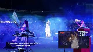 Lovebites  Stand and Deliver Live In JUMF Korea 2024 [upl. by Enelie]