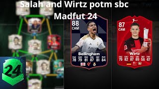 Bellingham and Wirtz potm sbc Madfut 24 [upl. by Eresed868]