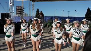 Prosper Christmas Festival 2018 PHS Talonettes Kick Performance [upl. by Eileek]