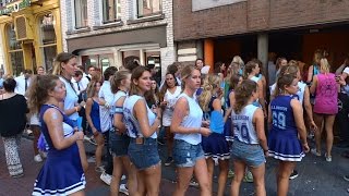 Studenten ASC  AVSV verzamelen in societeit Warmoesstraat Amsterdam [upl. by Jasmin573]